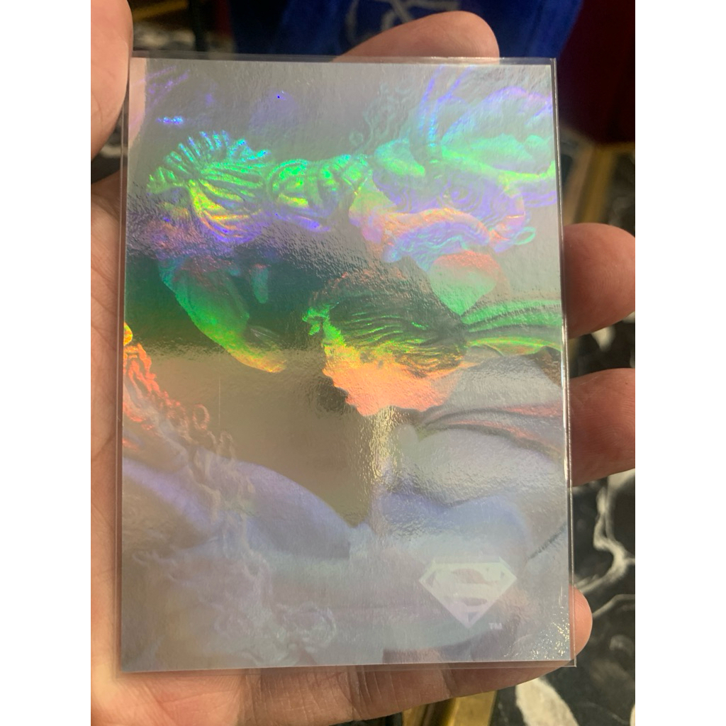 1994 SkyBox DC Stars Cyborg Superman Gold Foil Hologram Chase Card Rare