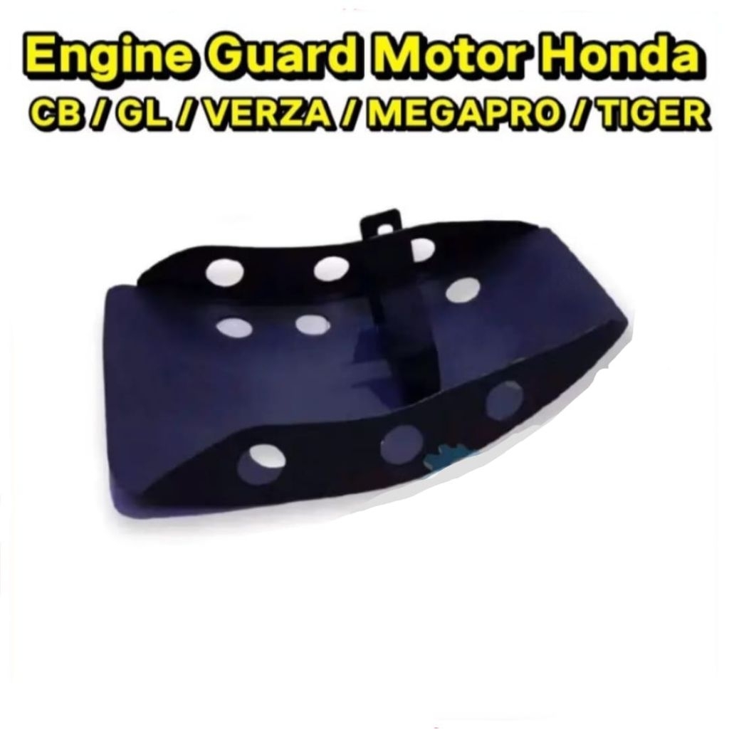 skid Plate Engine Guard Cover Pelindung Mesin Honda CB GL VERZA TIGER MEGAPRO