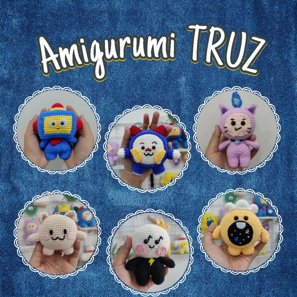 amigurumi truz/ keychain truz / truz rajut/ amigurumi Treasure/ Treasure Rajut