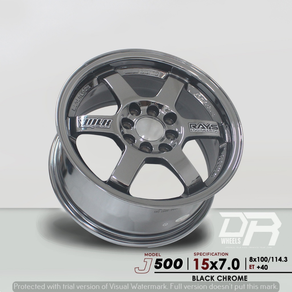 Velg Mobil Model TE37 FLOW FOARMING JF LUXURY RING 15