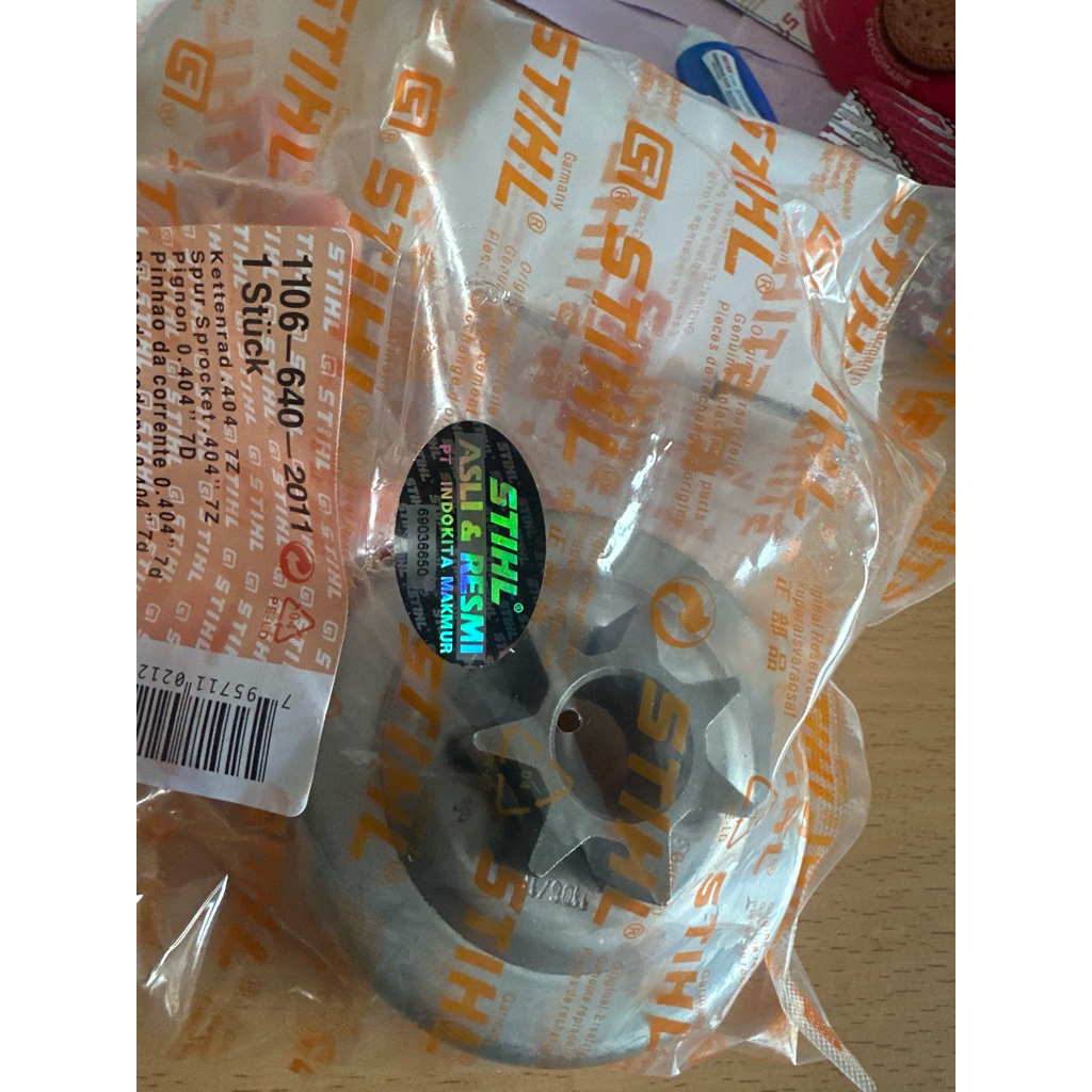 Chain Sprocket Stihl MS-720 / 070 Spur Sproket MS -720 / 070 Stihl Original