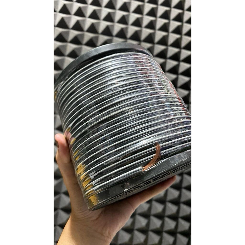 KABEL RAKIT HITAM PUTIH 1 ROLL 80M