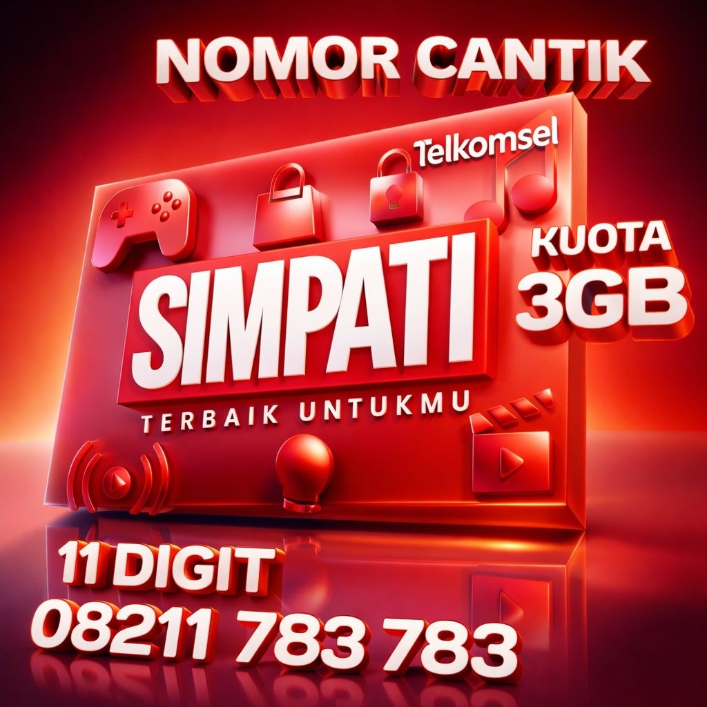 KARTU PERDANA NOMOR CANTIK SIMPATI 11 DIGIT