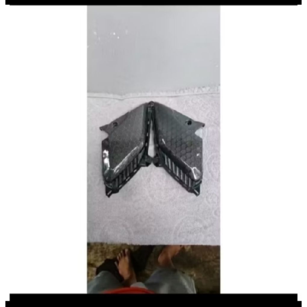cover body kecil samping 1 set Xmax X-Max 250/300 connected carbon kevlar asli