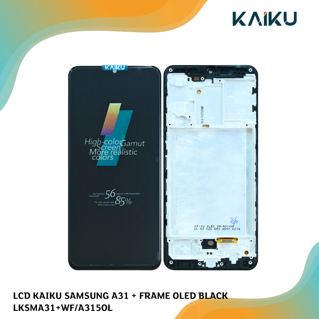 LCD SAMSUNG A31 FRAME OLED ORI KAIKU