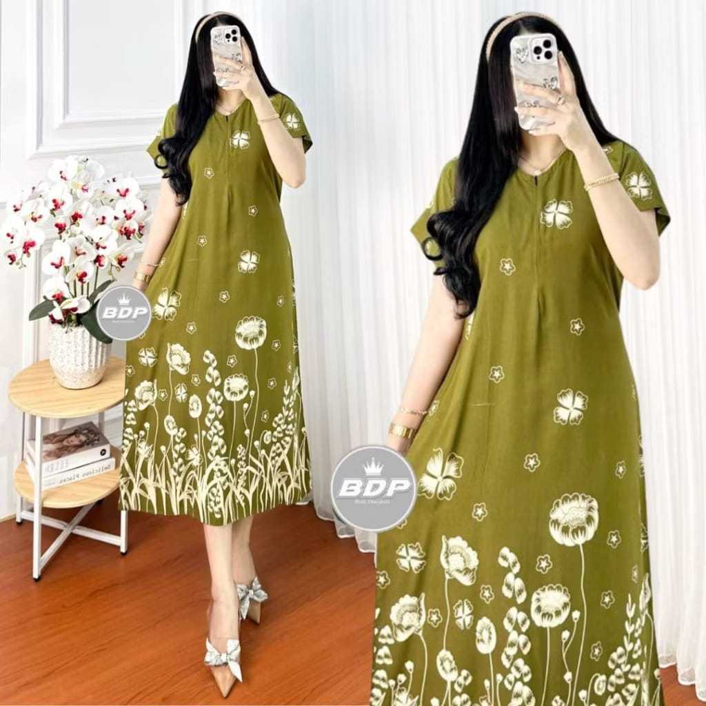 DASTER RAYON MOTIF BUNGA - BUNGA TERKINI
