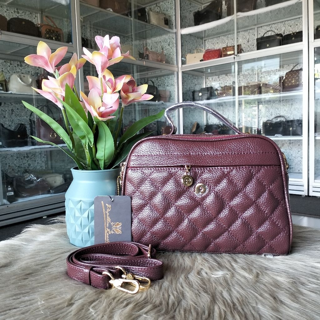 Tas papillon k3429 warna hitam, asem, krem,kopi, BW, maroon