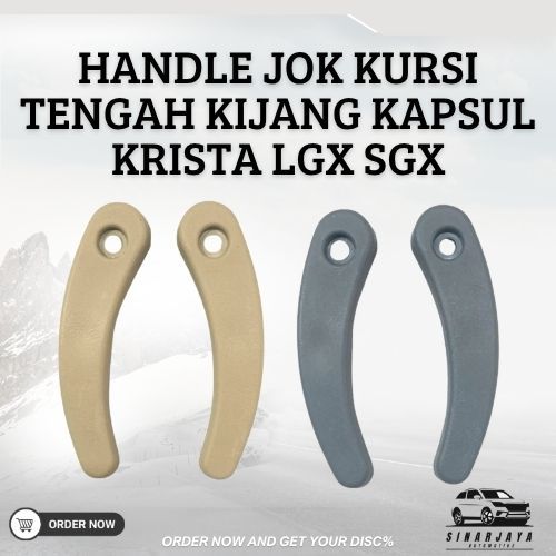 HANDLE ATAU PEGANGAN JOK KURSI TENGAH KIJANG KAPSUL KRISTA LGX SGX