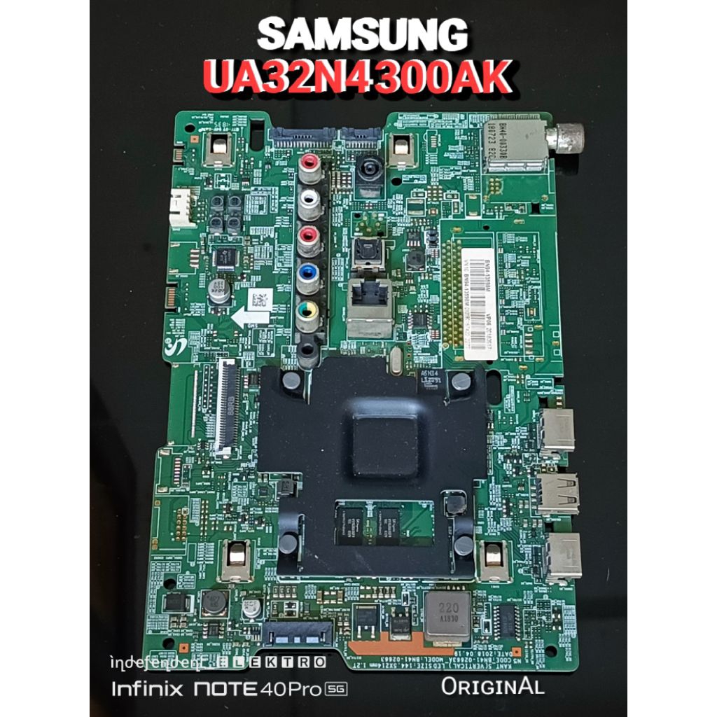 Mainboard Tv Samsung UA32N4300AK  UA 32N4300 AK    mainboard Samsung ua32n4300ak    mesin led Samsun