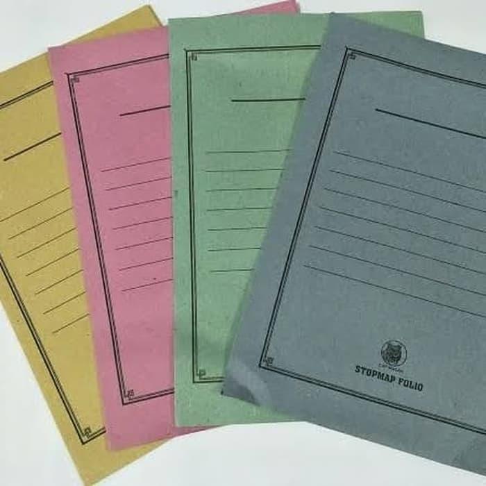 STOPMAP KERTAS FOLIO 1 PACK ISI 50 LEMBAR / KERTAS FOLIO BERGARIS 1 PACK