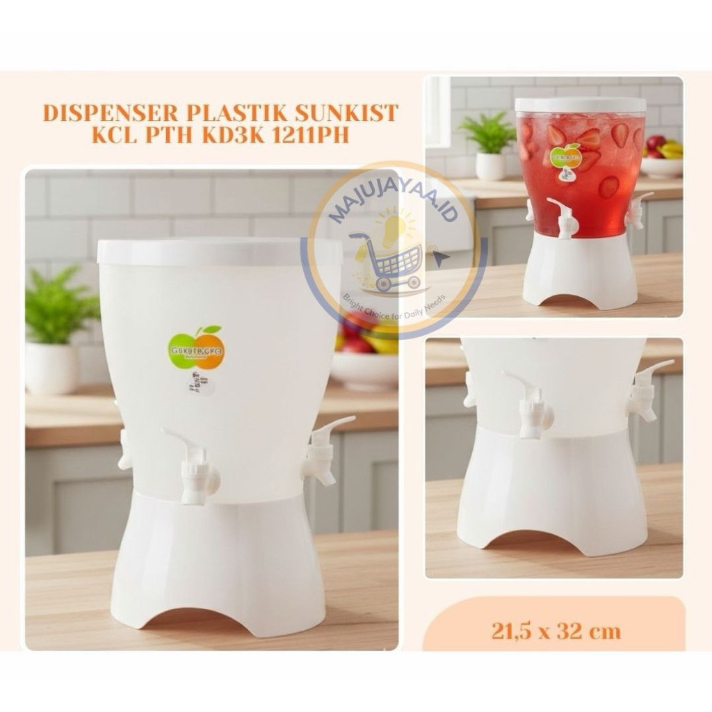 Dispenser 3in 1/dispenser sunkist 3 sekat/dispenser air