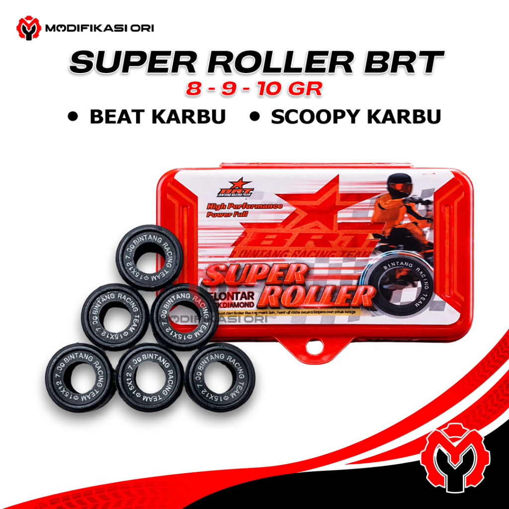 ROLLER BRT BEAT KARBU 7 gram 8 gram 9 gram 10 gram 11 gram 12 gram ROLER BRT BEAT KARBU ORIGINAL RAC