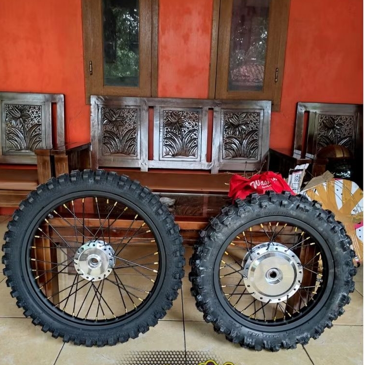 Velg jari jari ring 14 17 model cross trail beat street atau X-Ride sepaket plus ban