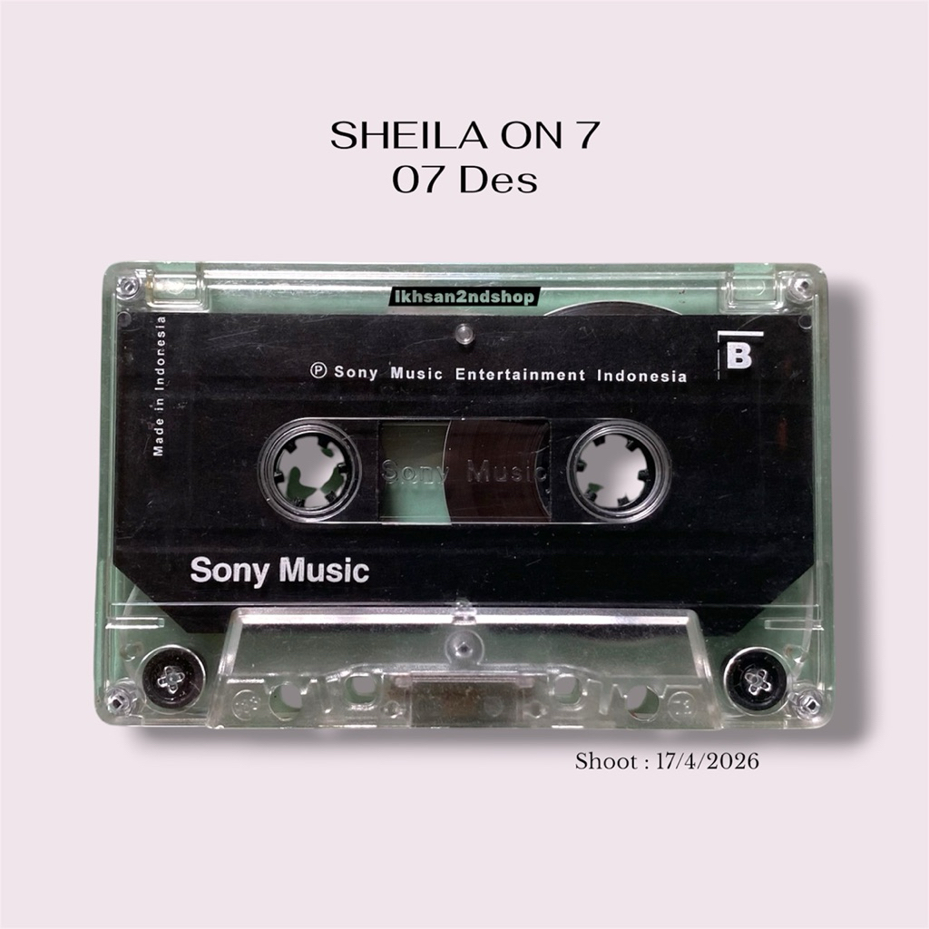 Kaset Pita Original Sheila On 7 - 07 Des