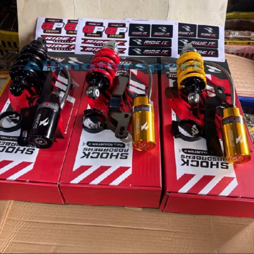 MonoShock Ride It Gp 103 tabung pisah Jupiter MX Old New 135 King Mono Shock Belakang