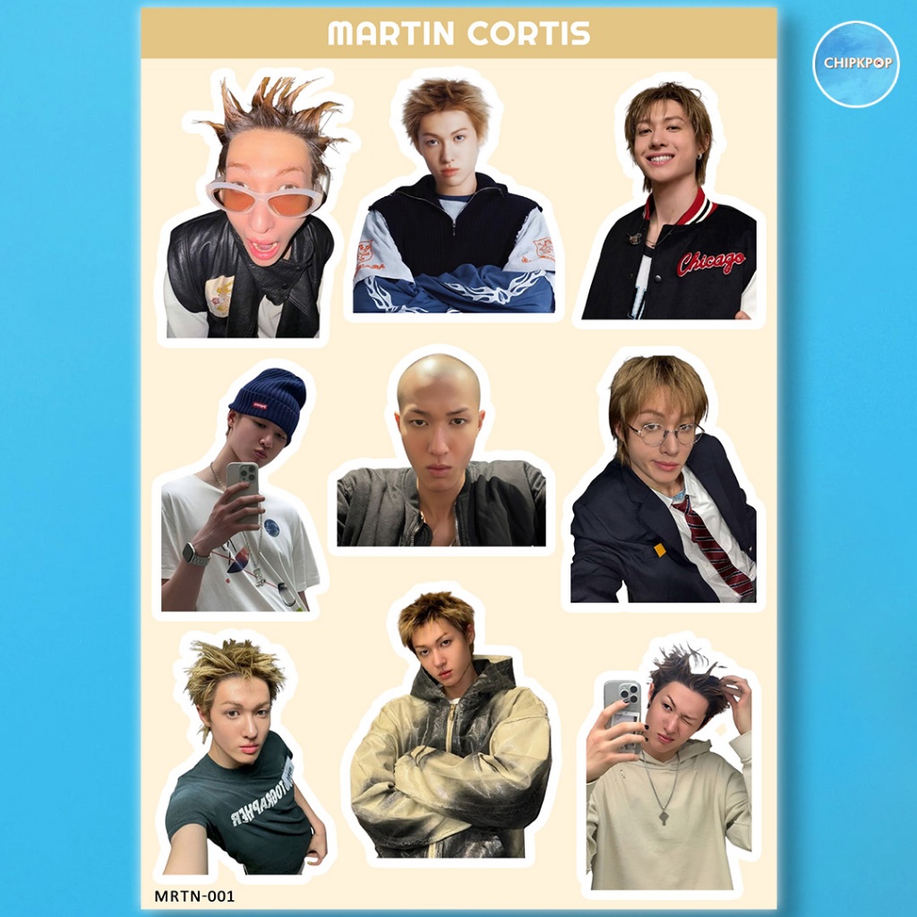STICKER MARTIN CORTIS I MARTIN CORTIS I CORTIS KPOP I STICKER KPOP I STICKER CORTIS I STICKER MARTIN