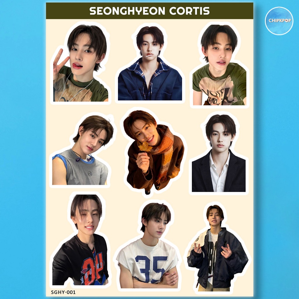 STICKER SEONGHYEON CORTIS I KEONHO CORTIS I CORTIS KPOP I STICKER KPOP I STICKER CORTIS I STICKER SE