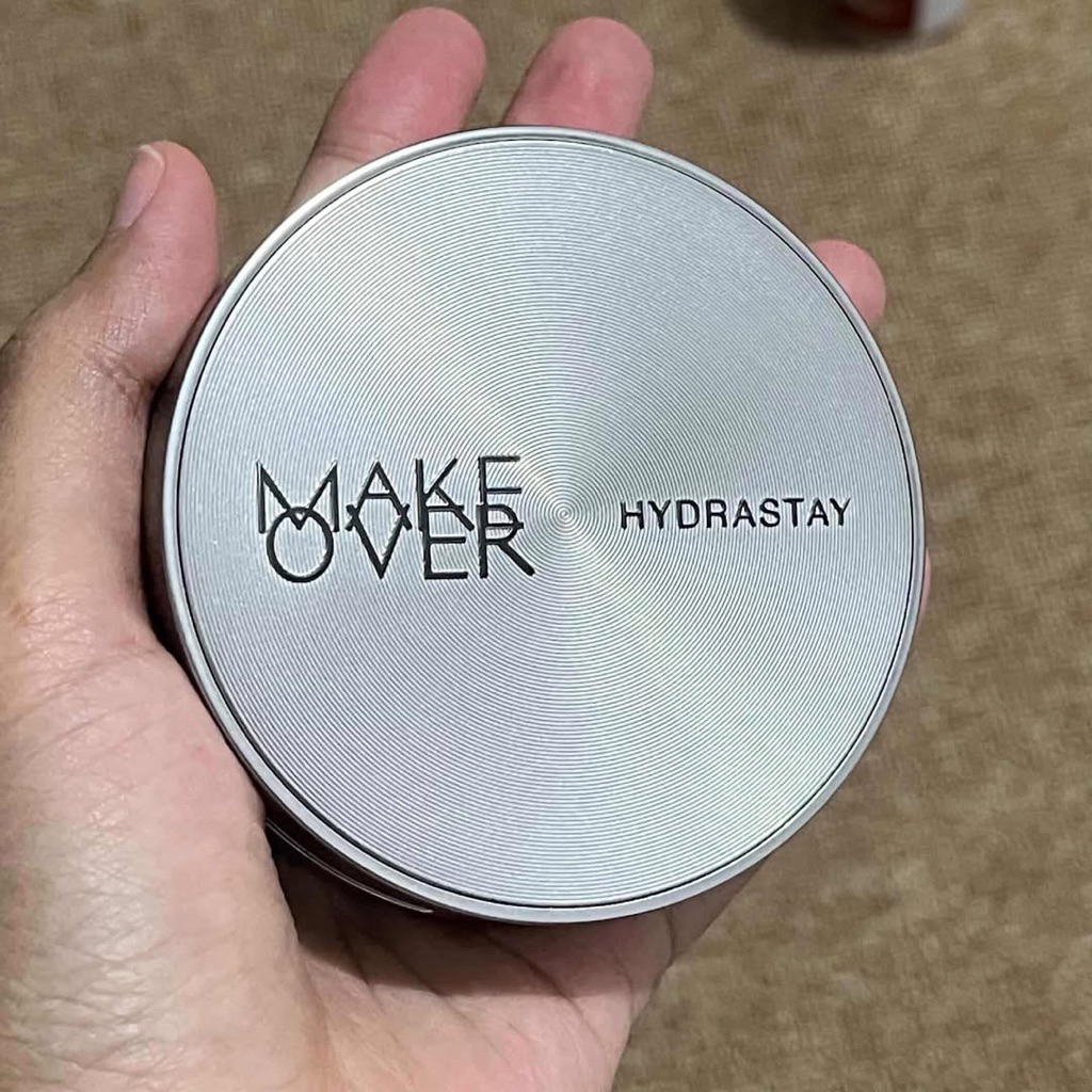 Make Over Hydrastay Prismatic Glass Cushion PRELOVED