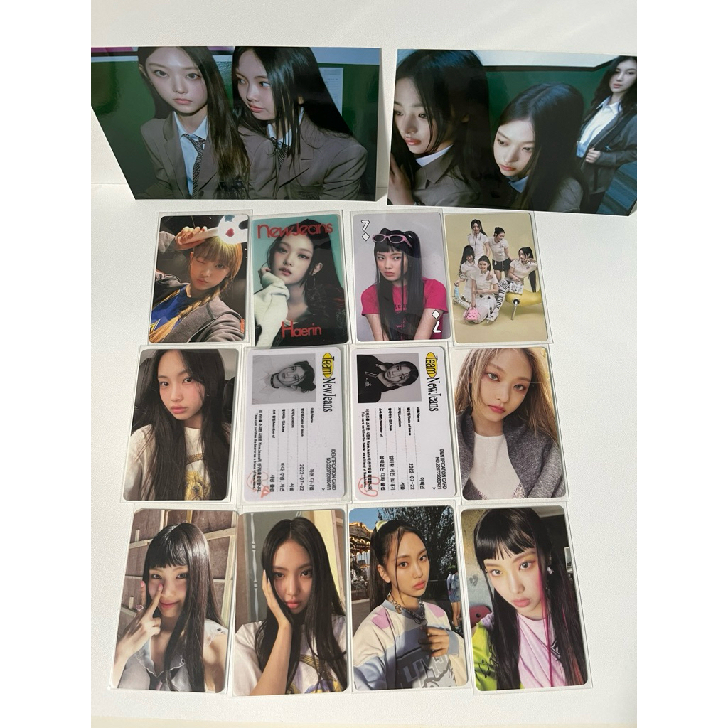 NEWJEANS Official Photocard PC Newjeans ID Card Bluebook Get Up Haerin Hyein Danielle