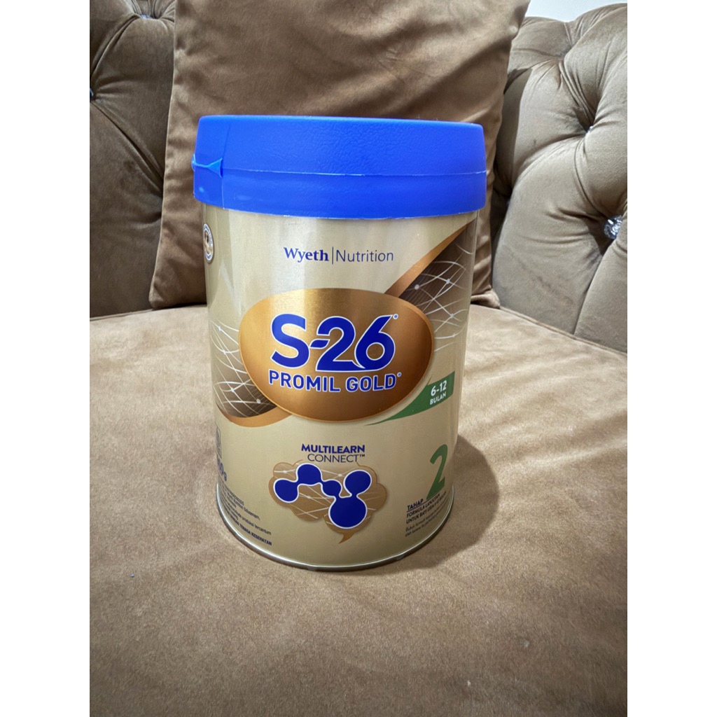 S26 procal gold tahap 2 vanilla susu anak usia 6-12 bulan kaleng 900gr
