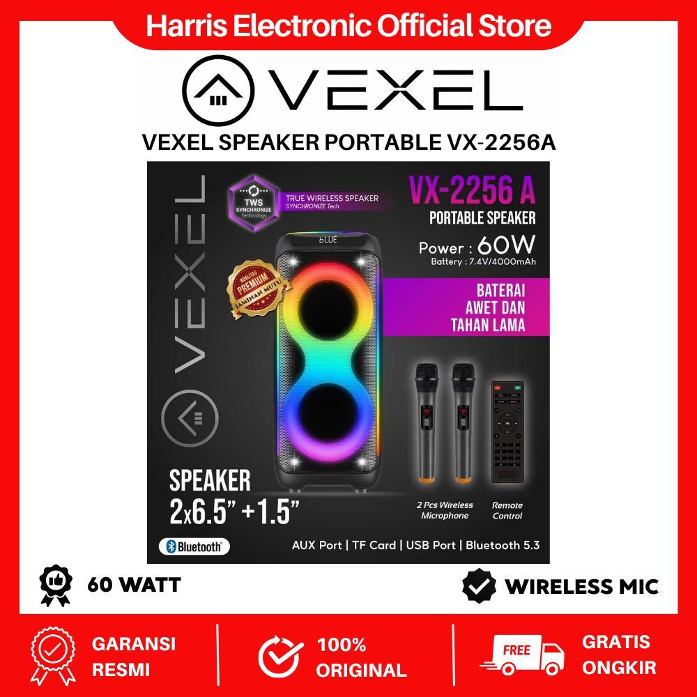 VEXEL SPEAKER PORTABLE VX-2256A GARANSI RESMI