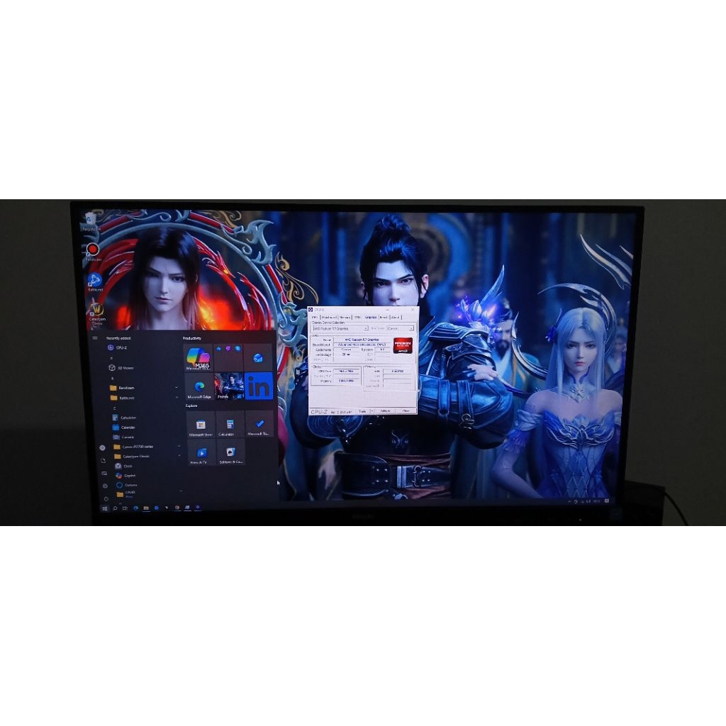 komputer PC desktop + monitor Phillips 19'
