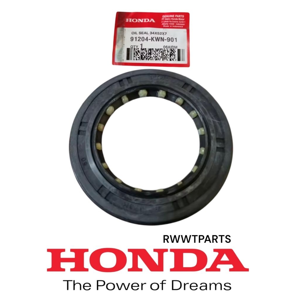 SEAL KRUK AS OIL SEAL, SEAL RODA BELAKANG HONDA VARIO 125 VARIO 150 PCX 150 KODE PART (KWN)