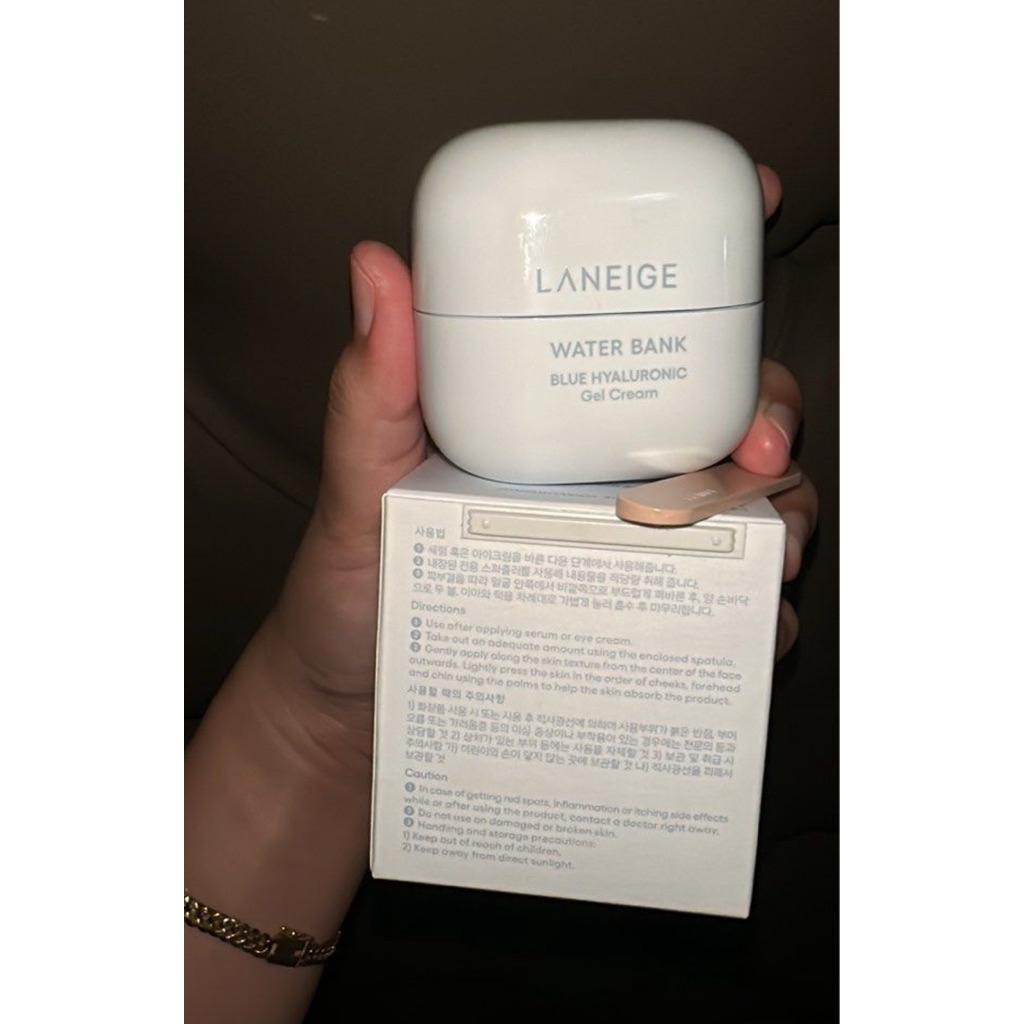 LANEIGE WATER BANK BLUE HYALURONIC GEL MOISTURIZER 50ml / MOIST KULIT BERMINYAK