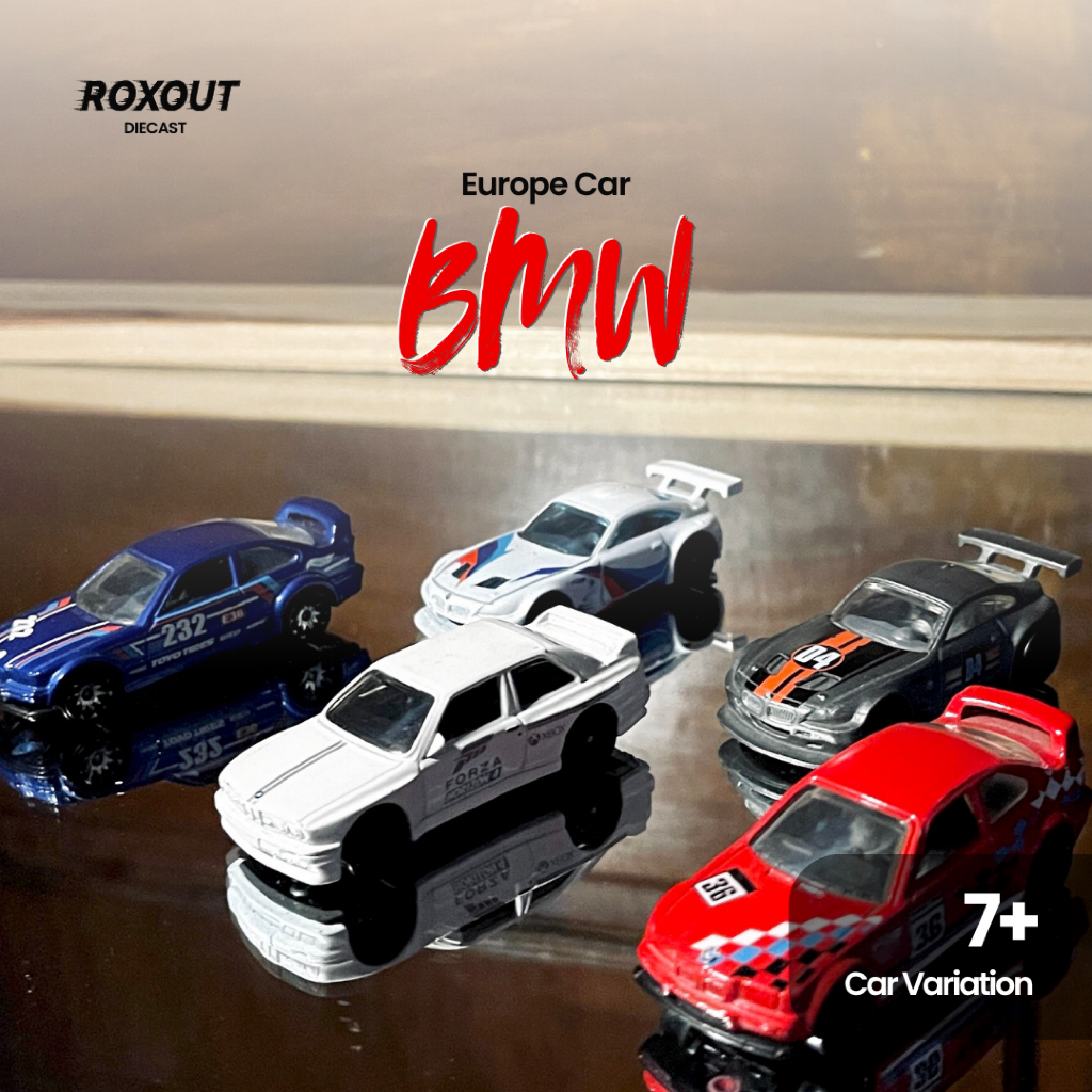 Hot Wheels BMW Series Loose Mainan Anak – M3 M4 M5 Series Mainan Anak Mobil 1:64