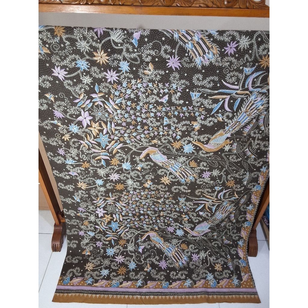 Kain Panjang Batik Tulis/Kain Panjang Batik/Kain Batik Panjang/Kain Batik Burung Merak/Kain Batik Mo