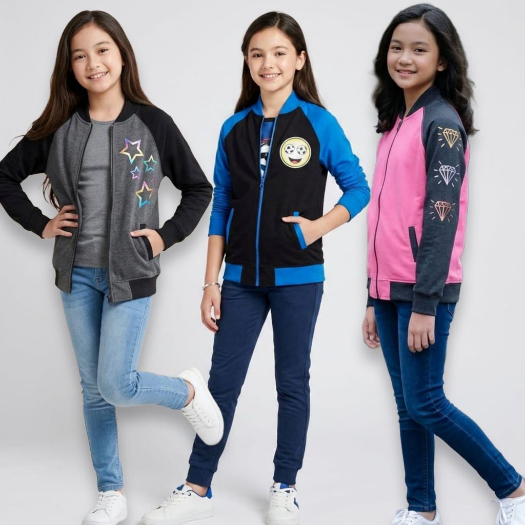 Jaket Anak Perempuan Wonder Nation, Bcg 4 - 16 Tahun