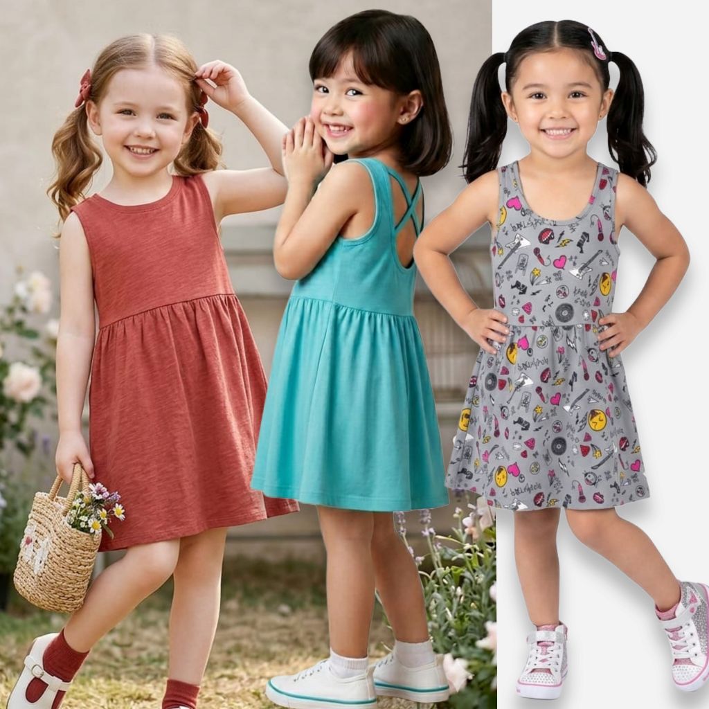 Dress Anak Perempuan 12 Bulan - 4 Tahun