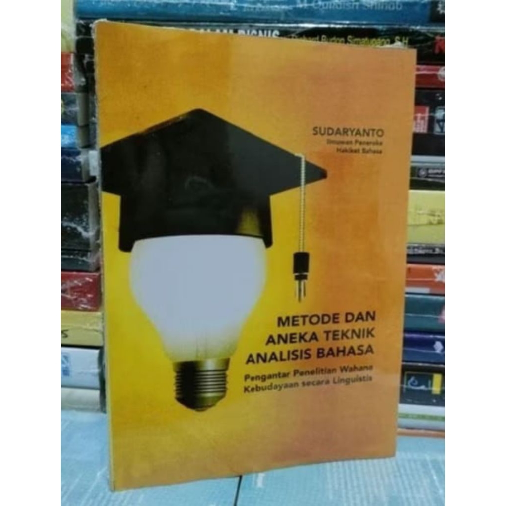 BUKU METODE DAN ANEKA TEKNIK ANALISIS BAHASA