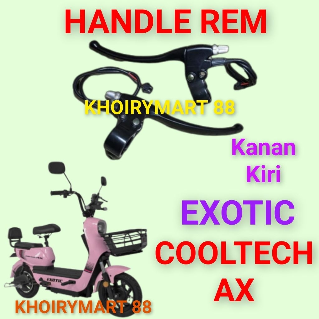 handle rem exotic cooltech ax handle rem sepeda listrik exotic cooltech ax