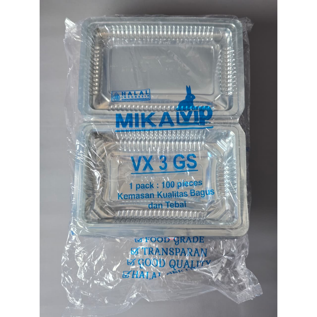 MIKA VIP 3GS 4GS 5GS 6GS 6A 7C MIKA PLASTIK NASI, KUE DAN LAIN-LAIN