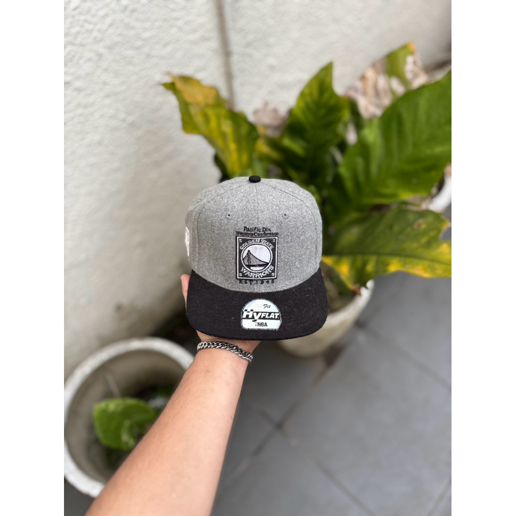 Topi NBA Golden State Warriors Wool Twotone