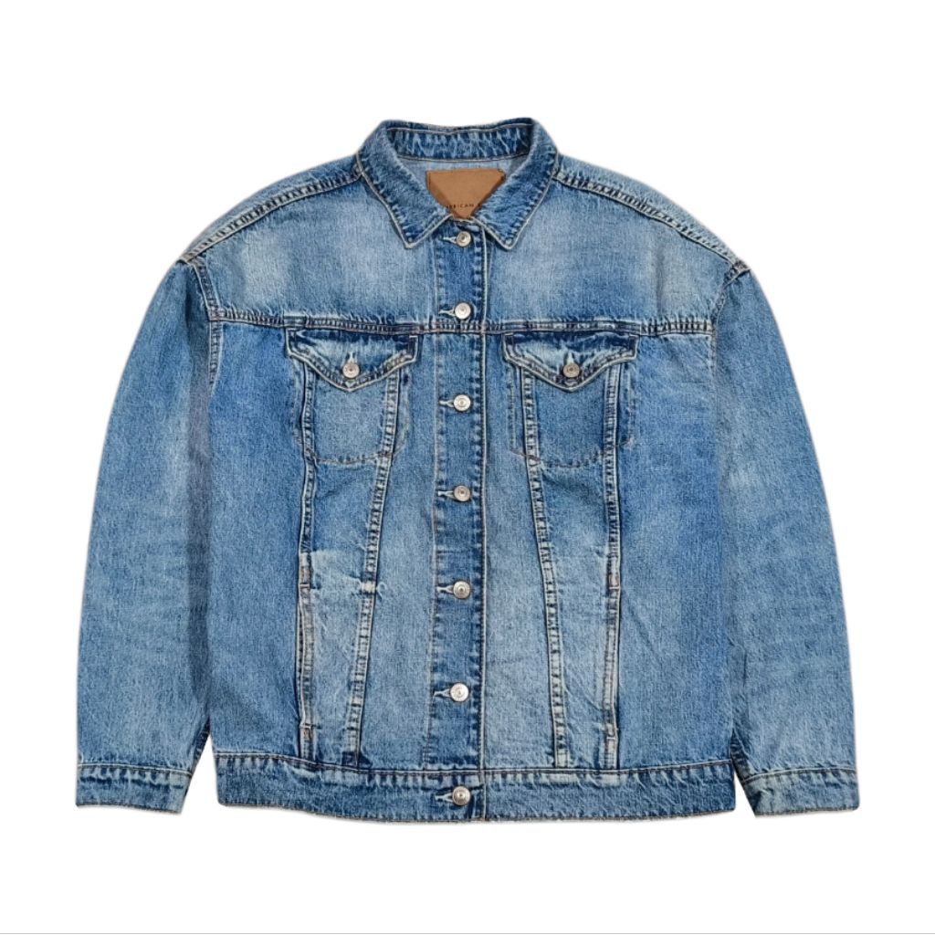 ‎JAKET JEANS AMERICAN EAGLE SIZE Fit L SECOND