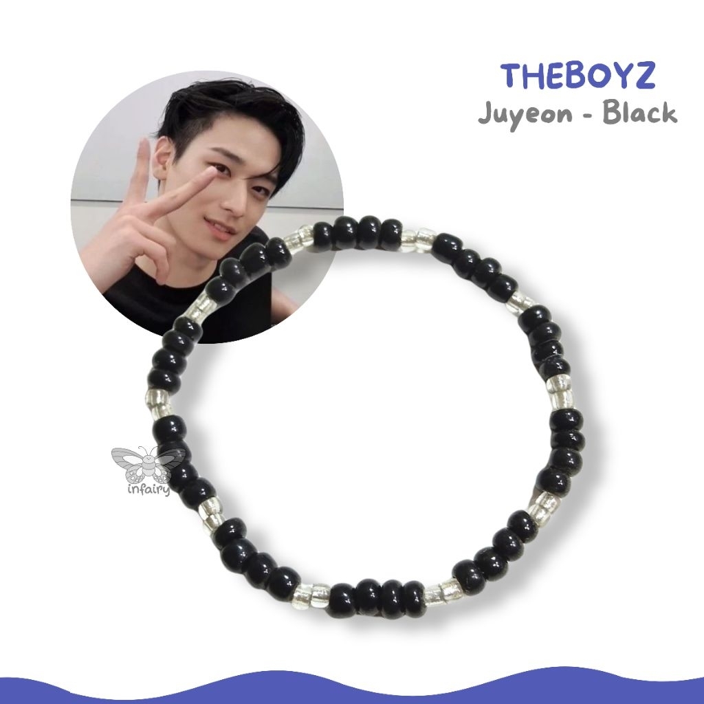 KPOP The boyz Bracelet Handmade / gelang manik / gelang monte juyeon hyunjae changmin sunwoo kevin e