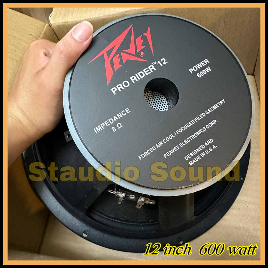speaker component peavey pro rider 12 inch 600 watt speaker 12 inch 600 watt prorider 12 inch