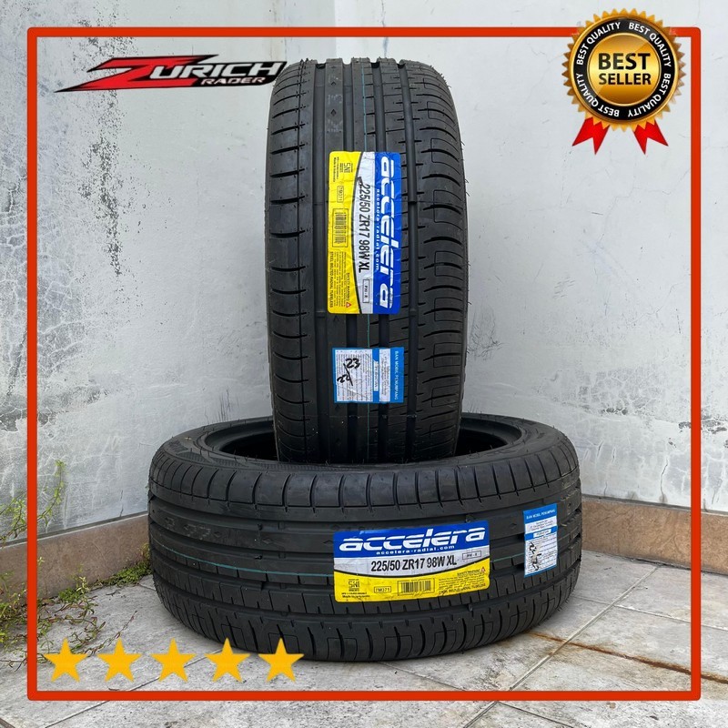 Ban Mobil 225 50 R17 Merek Accelera Phi-R Ukuran 225/50 R17 Tubles