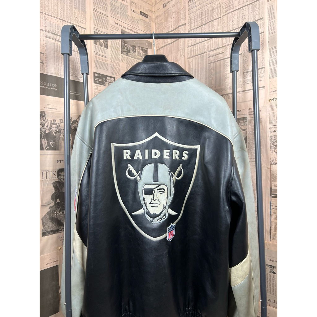 Las Vegas Raiders - Leather Jacket
