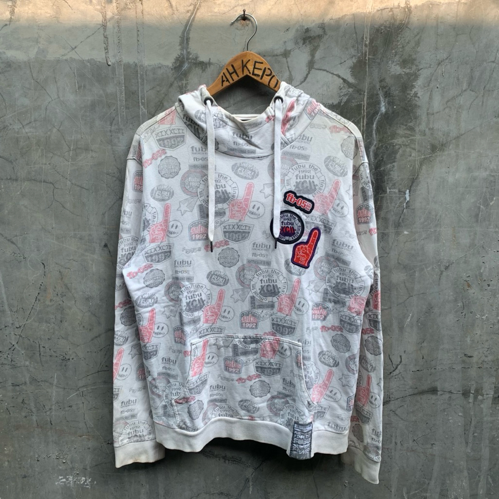 Hoodie Fubu Fullprint Vintage