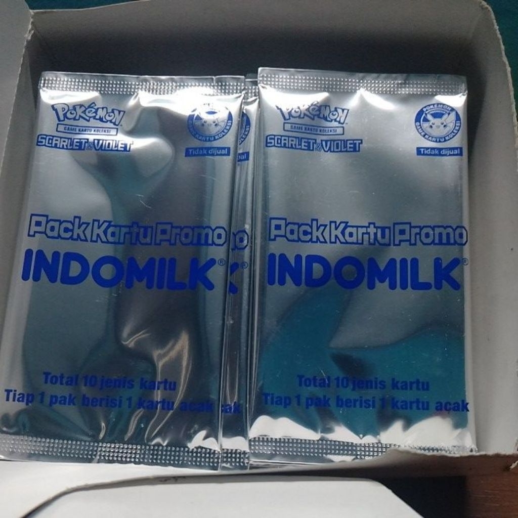 kartu pokemon promo indomilk