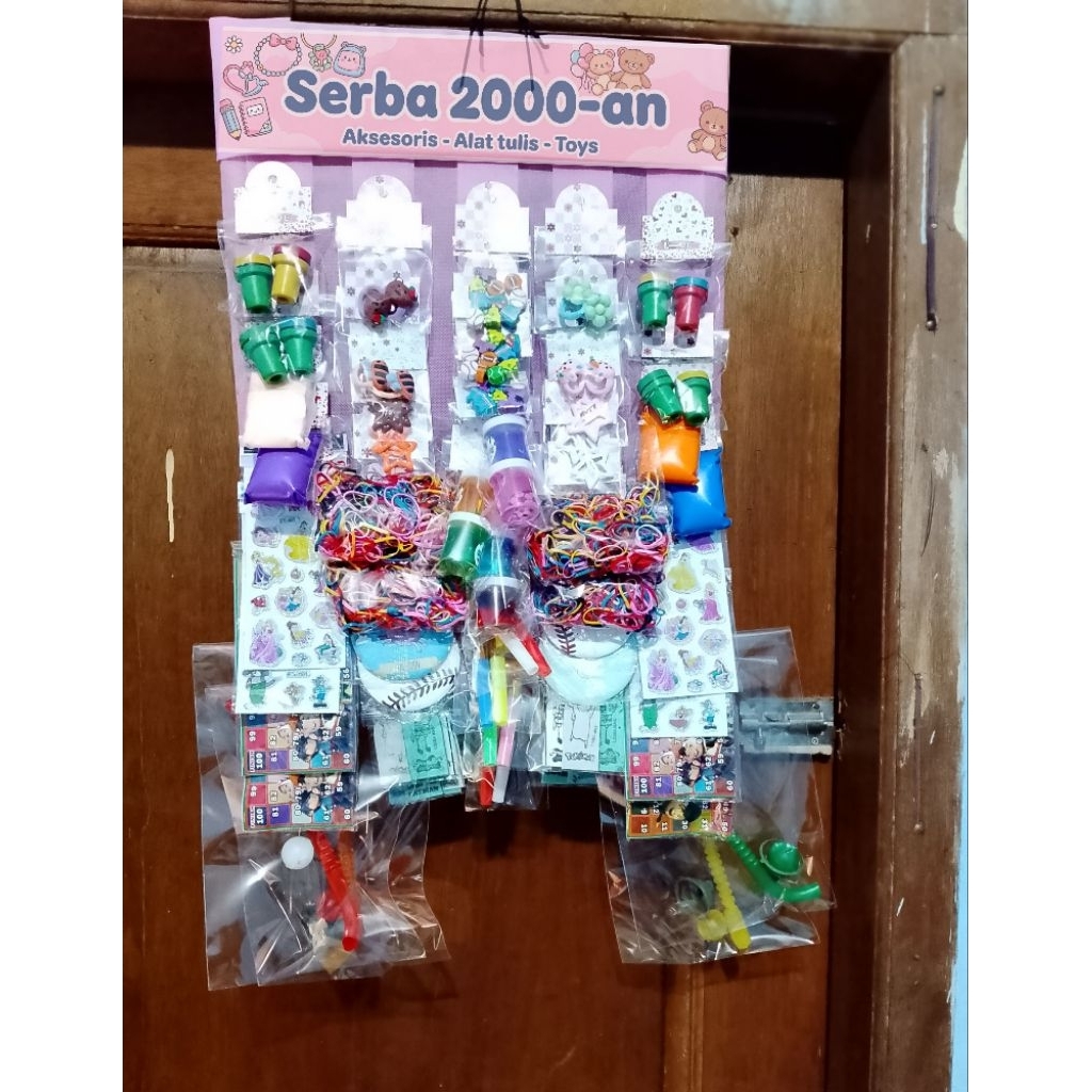 50Pcs Mainan Renceng Siap Jual 2000an