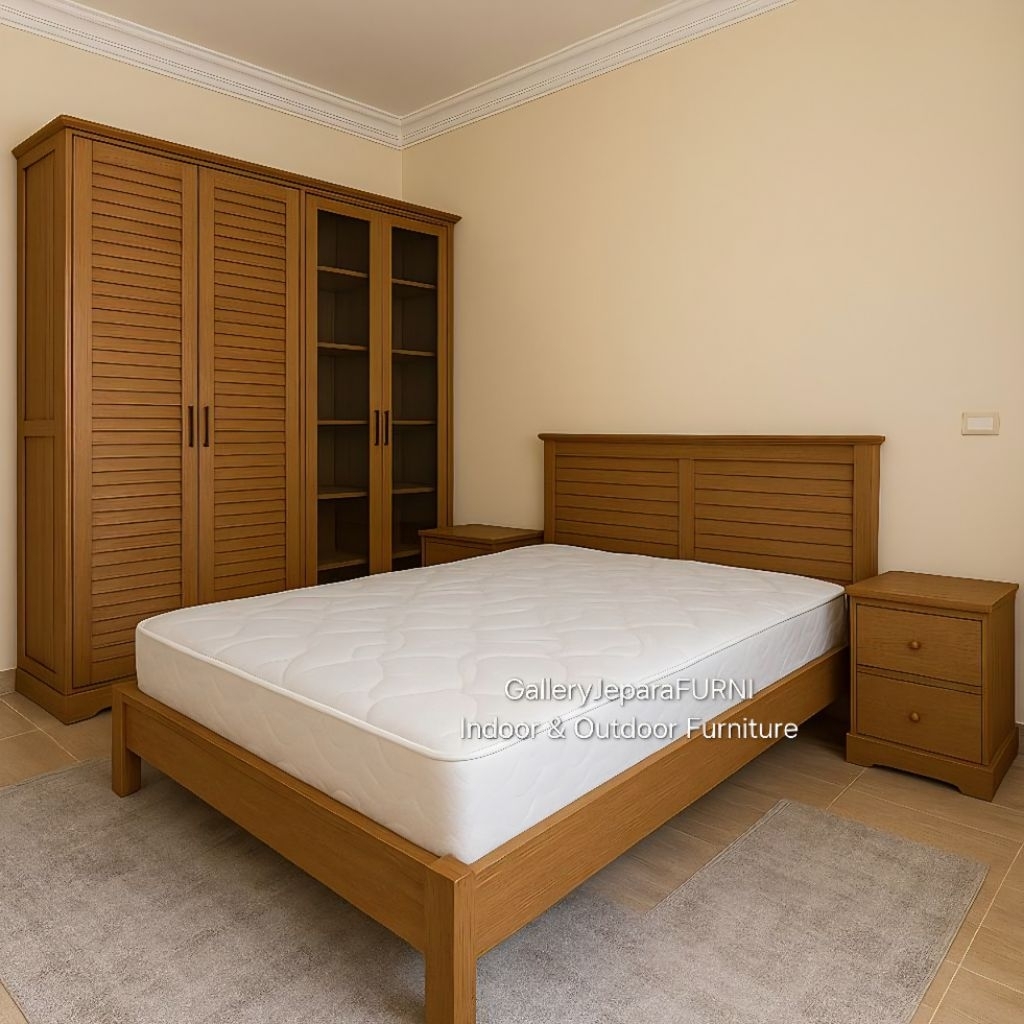 Kamar Set Jati Jepara I Kamar Set Minimalis Jati Jepara I Set Kamar Minimalis Jati Jepara I Set Kama