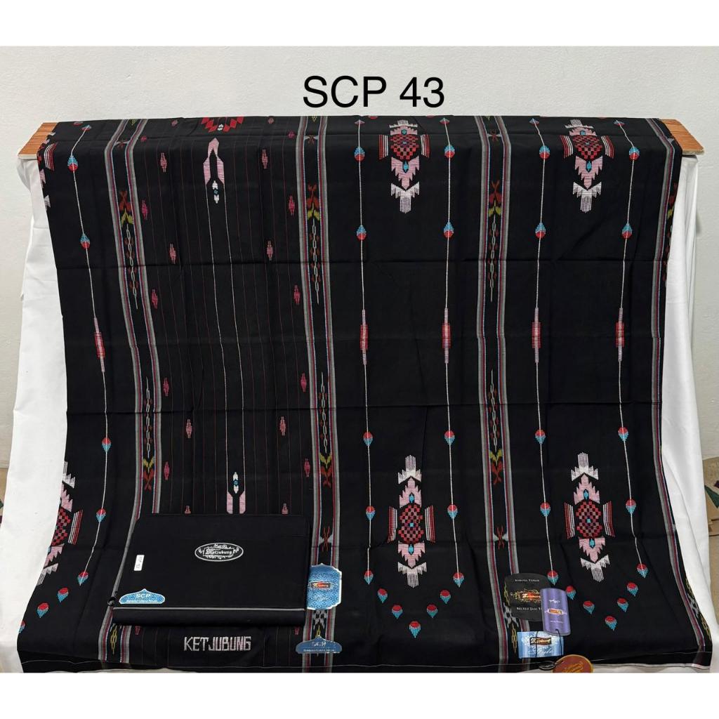 SARUNG KETJUBUNG STYLE GOLD SJP / SCP / SGD JAHIT TENGAH