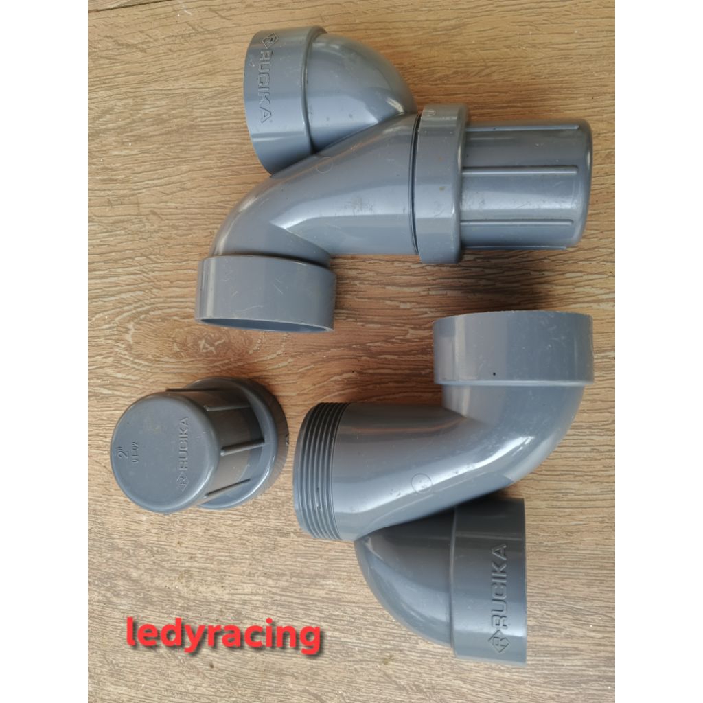 Rucika P TRAP V TRAP PVC 2" Pipa Wastafel original