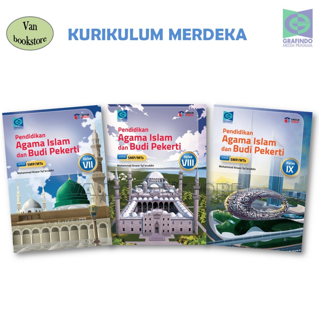 (Grafindo) Pendidikan Agama Islam SMP Kelas 7 8 9 - Kurikulum Merdeka
