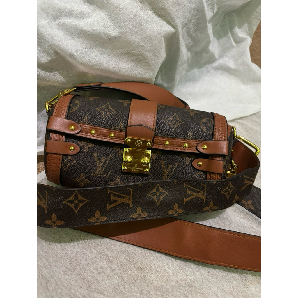 LV papillon trunk monogram ori preloved