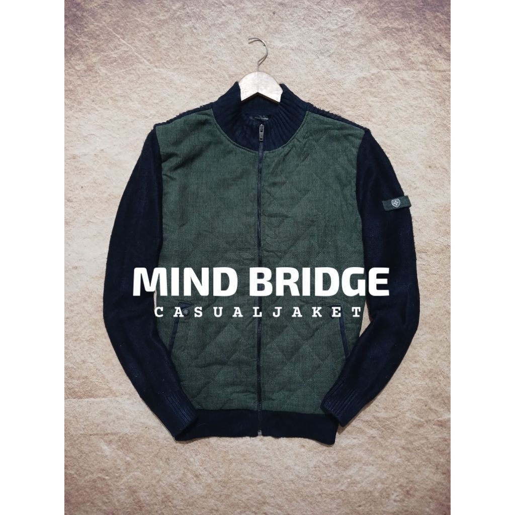 Jaket casual keren MIND BRIDGE recomend bekas pakai